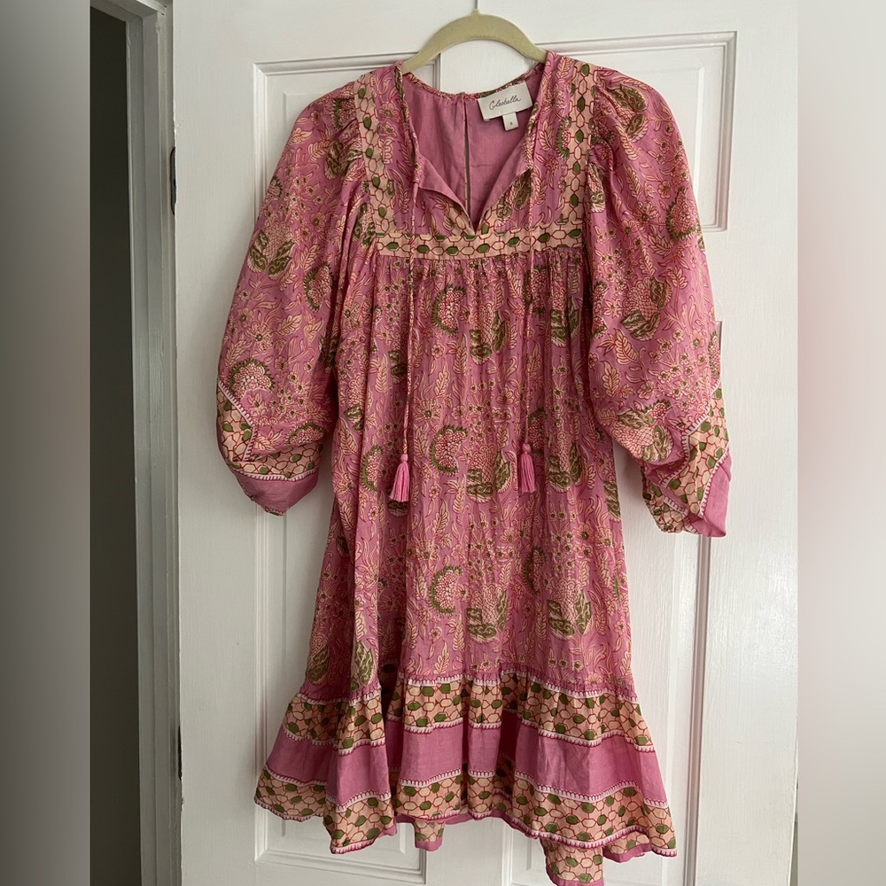 Pink Floral Cleobella Dress